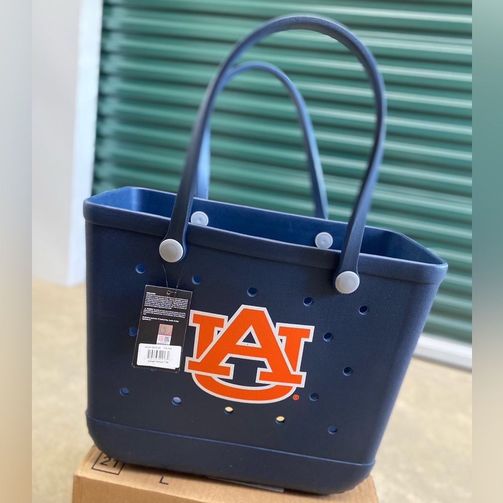 Logo Brands Auburn Tigers Venture Large Tote ✨ Navy
